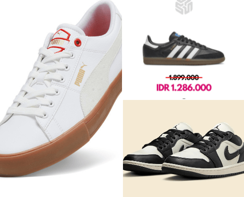 Sepatu cover photo collage