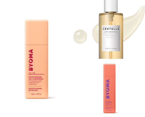 Skincare favorites cover photo collage