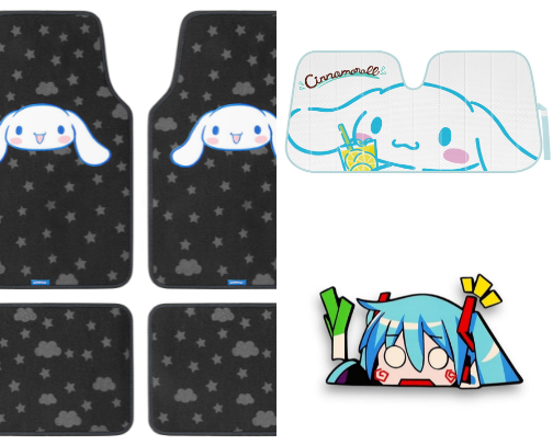CAR DECOR 🩵 cover photo collage