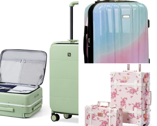 Aesthetic Luggage List cover photo collage