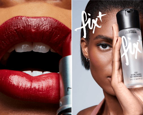 Makeup cover photo collage
