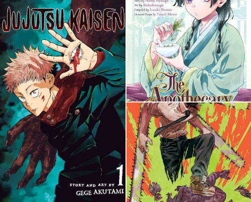 Top Tier Manga to Read cover photo collage