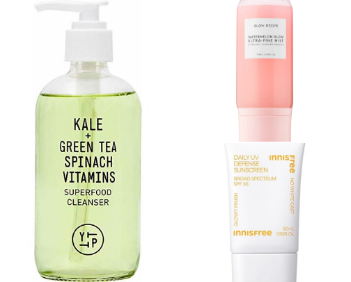The Beauty Shelf: Glow, Hydrate & Protect cover photo collage