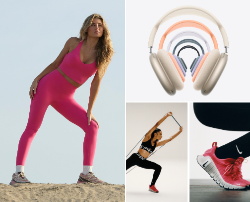 GLP-1 Glow Up: Gym + Weight Loss Essentials 💉🏋🏽‍♀️✨ cover photo collage