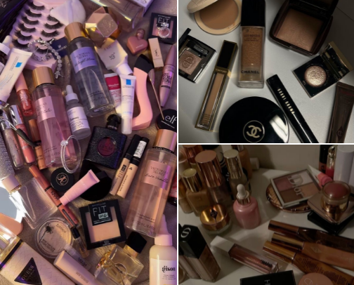 The Glam Edit cover photo collage