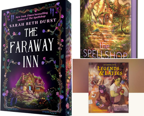 Download - The Faraway Inn Cozy Fantasy Companion Reads and Gifts cover photo collage