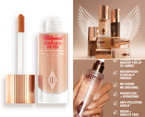 MAKE-UP/ GLAM-UP cover photo collage