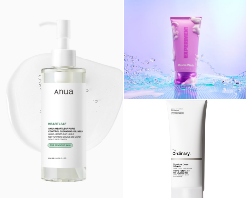 Beginner skincare routine - here’s a routine for you if you’re new to skincare! cover photo collage