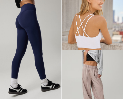 THE BEST WOMEN'S ACTIVEWEAR! cover photo collage