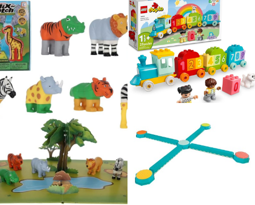 Favorite Toddler Toys by Categories cover photo collage