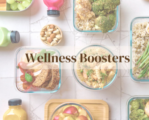 Wellness Boosters cover photo collage