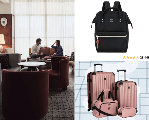 Travel cover photo collage