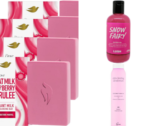 Hygiene favs cover photo collage