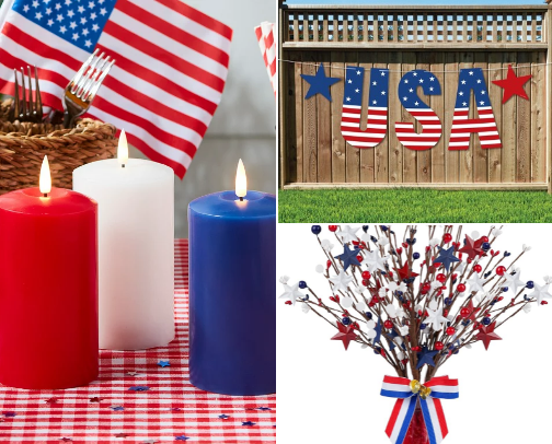 Fourth Of July ❤️🤍💙 cover photo collage
