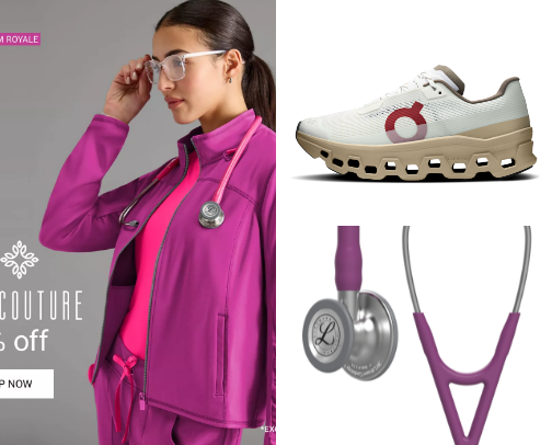 Clinic and Hospital Essentials for Doctors and Nurses cover photo collage