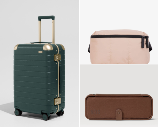 Las Vegas Weekend Packing List for Women: Away, Béis & Calpak Carry-Ons and Outfits cover photo collage