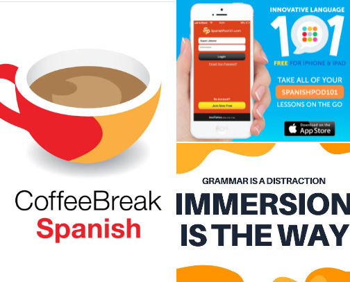 Want to Learn how to speak Spanish? cover photo collage