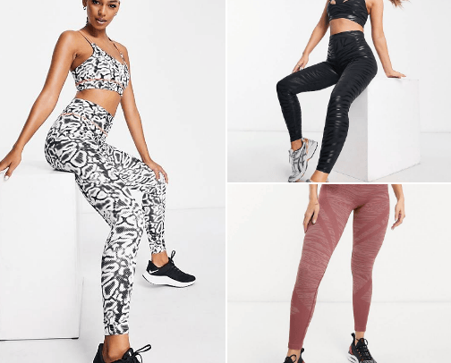 Women's Gym & Sport Leggings cover photo collage