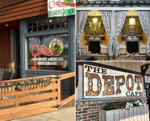 fire restaurants in DFW cover photo collage