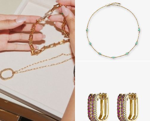 LUXURY AND FINE JEWELLERY cover photo collage