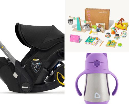 Baby Essentials from Gear to Toys cover photo collage