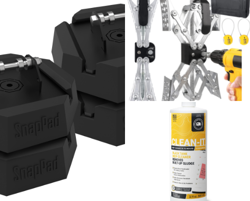 RV Life and Must Haves cover photo collage