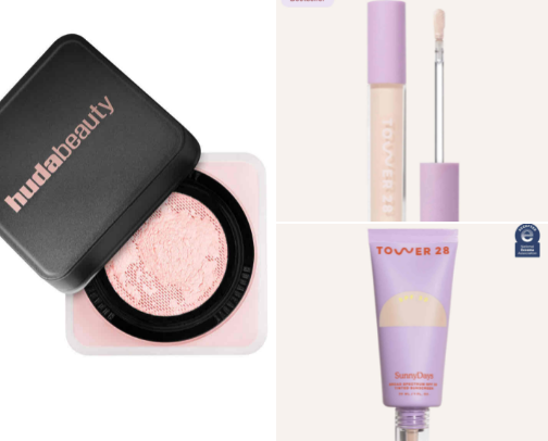 makeup must haves 🔥 cover photo collage