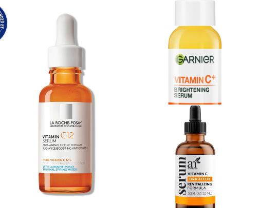 Best vitamin C serums cover photo collage