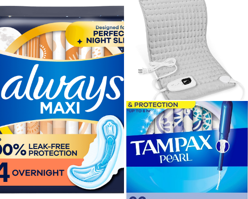 ✨Period Power Pack: The Ultimate Flow Survival Kit ✨ cover photo collage