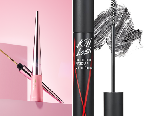 Mascara cover photo collage