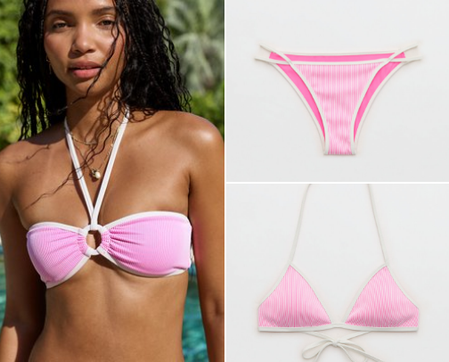 the perfect summer bikini set cover photo collage
