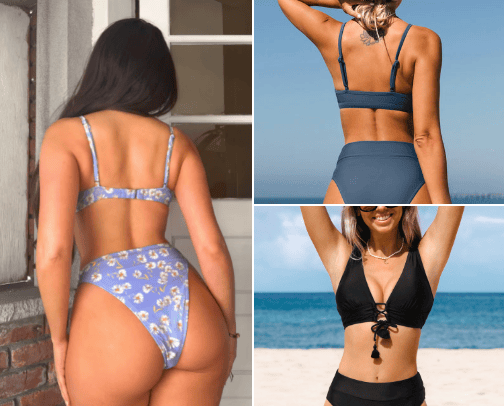 Swimwear summer 2023 cover photo collage