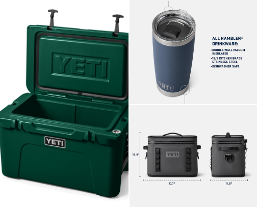Yeti Essentials: Built for the Wild cover photo collage