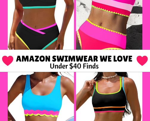 Vacation-Ready Swimwear! cover photo collage