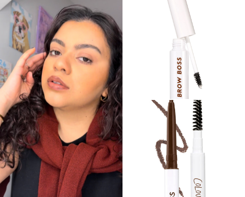 HOW TO: feathered brows cover photo collage