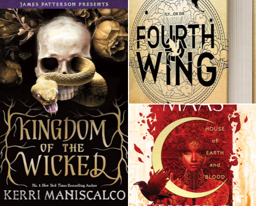 Dark Fantasy Books You Can't Put Down They're So Good cover photo collage