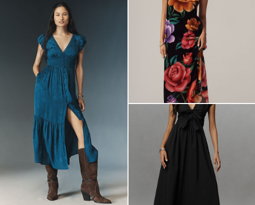✨ Anthropologie Fall Dresses ✨ cover photo collage