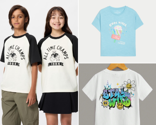 Shirt for kids cover photo collage