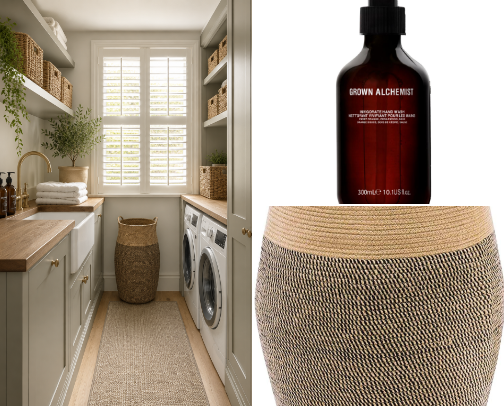 The Luxury Laundry Room Edit cover photo collage