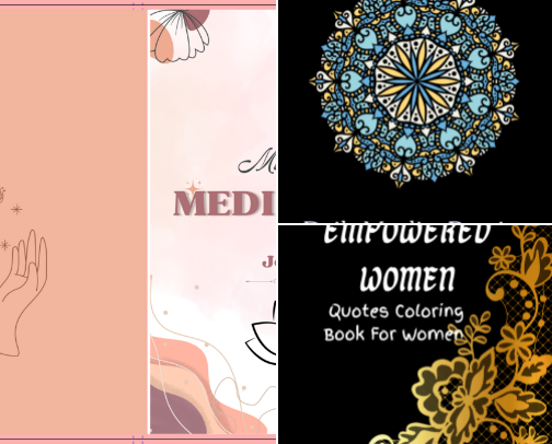 Journal And Diaries cover photo collage