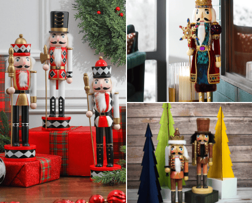 "Discover a World of Whimsy: Explore Countless Novelty Nutcracker Designs for Every Theme and Occasion!" cover photo collage