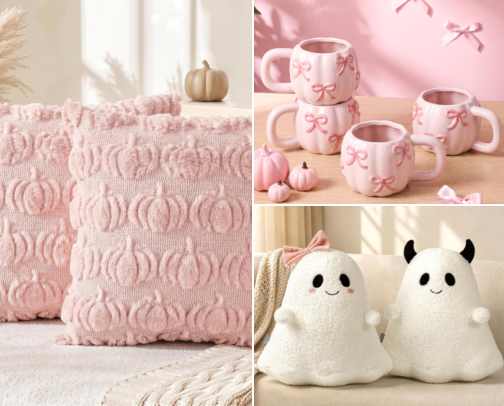 Spooky season decor cover photo collage