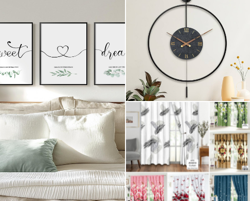 We can’t call our house a home without decorations. Let’s decorate our homes with these beautiful and stylish products. cover photo collage