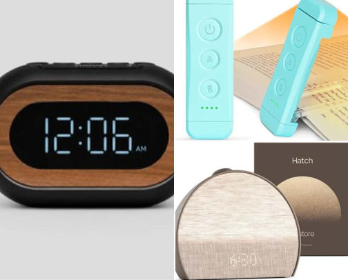 Unplugged Sleep Sanctuary: Analog Night Routine Essentials for Screen-Free Wind-Downs cover photo collage