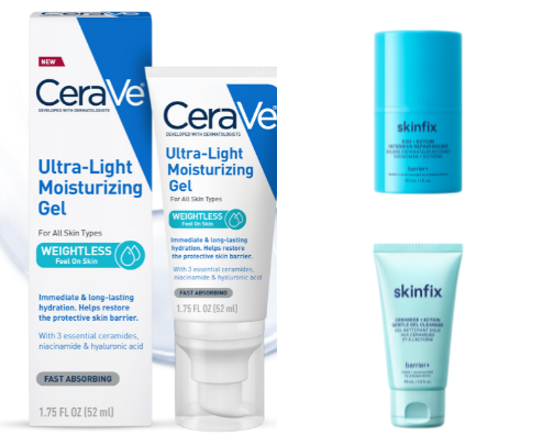 Skincare I trust as a 30+ woman cover photo collage