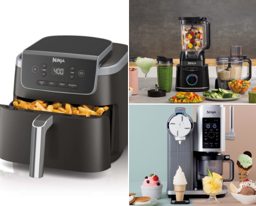 Home appliances cover photo collage