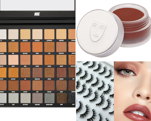 Everything eyes from lid to lashes cover photo collage
