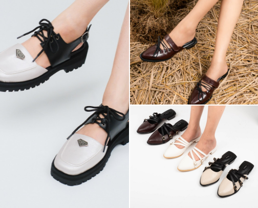 Sandal wanita cantik & kekinian cover photo collage
