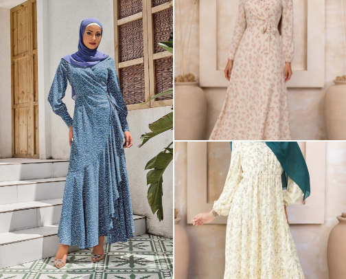 Spring Modesty - Hijabi Edition cover photo collage