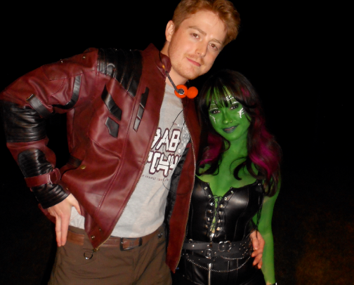 Gamora Cosplay ✨💚 cover photo collage